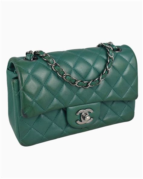 bolsa chanel original verde